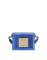 Small foiled kidskin shoulder bag with DG fastening - | Dolce & Gabbana