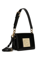 Small patent leather shoulder bag with DG fastening - | Dolce & Gabbana