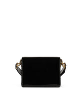 Small patent leather shoulder bag with DG fastening - | Dolce & Gabbana