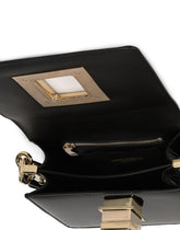 Small patent leather shoulder bag with DG fastening - | Dolce & Gabbana