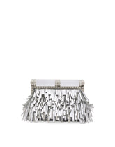 Mordore nappa bag with fringing - | Dolce & Gabbana