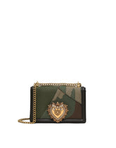 Medium Devotion bag in camouflage patchwork - | Dolce & Gabbana
