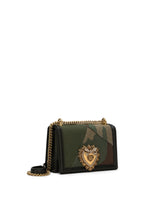 Medium Devotion bag in camouflage patchwork - | Dolce & Gabbana