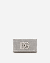 DG logo bag in crystal mesh - | Dolce & Gabbana