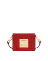 Polished calfskin crossbody bag with DG fastening - | Dolce & Gabbana