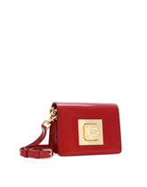 Polished calfskin crossbody bag with DG fastening - | Dolce & Gabbana