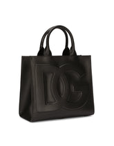 Small calfskin DG Daily shopper - | Dolce & Gabbana