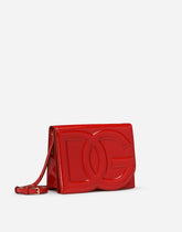 Patent leather DG Logo Bag crossbody bag - | Dolce & Gabbana