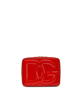 Medium patent leather DG Logo Bag camera bag - | Dolce & Gabbana