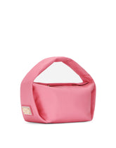 Small nappa leather soft bag with branded tag - | Dolce & Gabbana