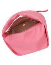 Small nappa leather soft bag with branded tag - | Dolce & Gabbana