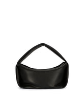Small nappa leather soft bag with branded tag - | Dolce & Gabbana