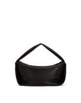 Small nappa leather soft bag with branded tag - | Dolce & Gabbana