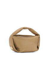 Small nappa leather soft bag with branded tag - | Dolce & Gabbana