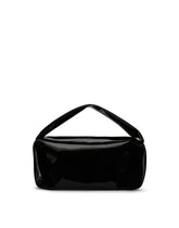 Patent leather Soft bag with branded tag - | Dolce & Gabbana