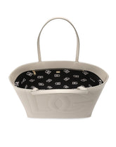Shopping DG medium logo bag in calfskin leather - | Dolce & Gabbana