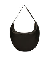 Calfskin half-moon hobo bag - | Dolce & Gabbana