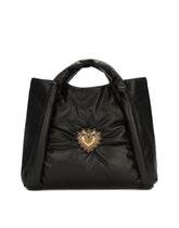 Calfskin Devotion Soft bag - | Dolce & Gabbana
