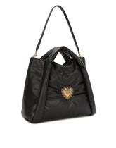 Calfskin Devotion Soft bag - | Dolce & Gabbana