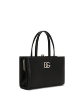 Nappa leather Mamma bag with DG logo - | Dolce & Gabbana