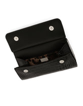 Small Sicily bag in crocodile-print calfskin and python skin - | Dolce & Gabbana