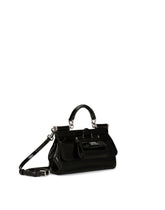 Small Sicily bag in polished calfskin with coin pocket - | Dolce & Gabbana