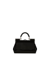 Small Sicily bag in polished calfskin with coin pocket - | Dolce & Gabbana