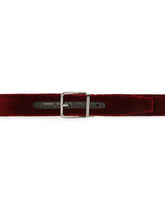 Velvet belt - | Dolce & Gabbana