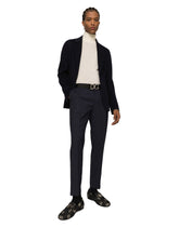 Leather belt with DG logo - | Dolce & Gabbana