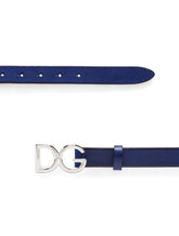 Tumbled leather belt - | Dolce & Gabbana