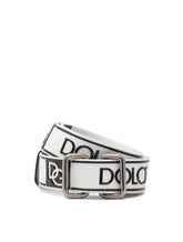 Branded tape belt - | Dolce & Gabbana