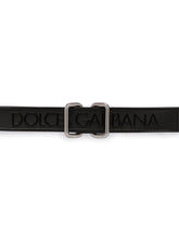 Branded tape belt - | Dolce & Gabbana