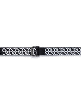 Tape belt with all-over logo - | Dolce & Gabbana