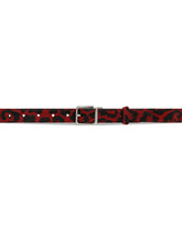 Leopard-print pony belt - | Dolce & Gabbana