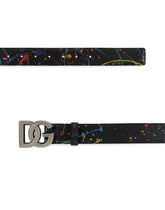 Belt with DG logo buckle - | Dolce & Gabbana