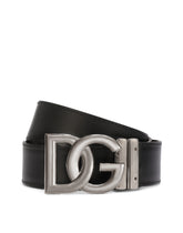 Reversible leopard-print calfskin belt - | Dolce & Gabbana