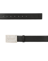 Calfskin belt with metal buckle - | Dolce & Gabbana