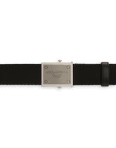 Tape belt with branded tag - | Dolce & Gabbana