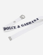 Branded tape belt - | Dolce & Gabbana