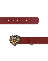 Luxury leather Devotion belt - | Dolce & Gabbana