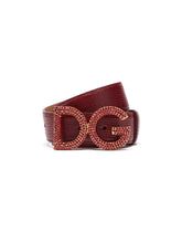 IGUANA-PRINT CALFSKIN BELT - | Dolce & Gabbana