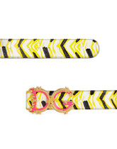 Printed elaphe baroque DG belt - | Dolce & Gabbana