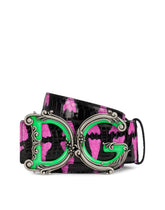 Printed elaphe baroque DG belt - | Dolce & Gabbana