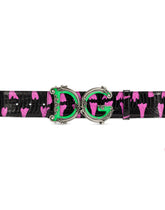 Printed elaphe baroque DG belt - | Dolce & Gabbana