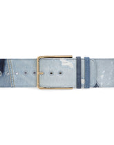 Patchwork denim belt - | Dolce & Gabbana