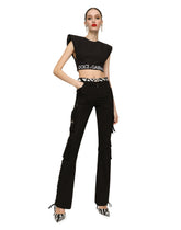 Printed calfskin belt with DG logo - | Dolce & Gabbana