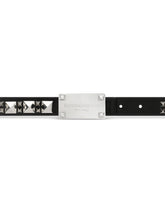 Calfskin belt with studs - | Dolce & Gabbana
