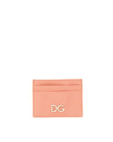 DAUPHINE CALFSKIN CREDIT CARD HOLDER - | Dolce & Gabbana