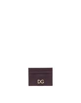 DAUPHINE CALFSKIN CREDIT CARD HOLDER - | Dolce & Gabbana