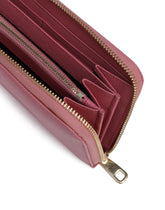Zip-around dauphine calfskin wallet - | Dolce & Gabbana